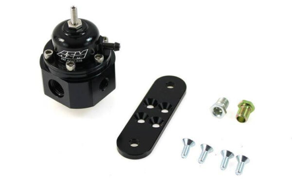 AEM Electronics Fuel pressure regulator 1000HP 1.5-10 Bar AN6 Black