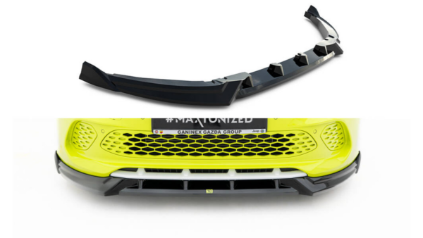 Splitter Abarth 500e Front
