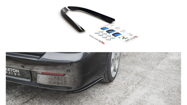 Splitter Alfa Romeo 156 SW Facelift Rear Side Gloss Black