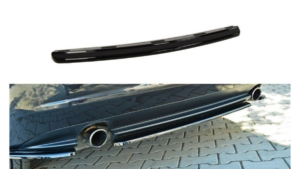 Splitter Alfa Romeo 159 Rear Central without Diffuser Gloss Black