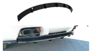 Splitter Alfa Romeo Brera Rear Central with Diffuser Gloss Black