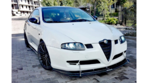 Splitter Alfa Romeo GT Front Hybrid ABS+Gloss Black