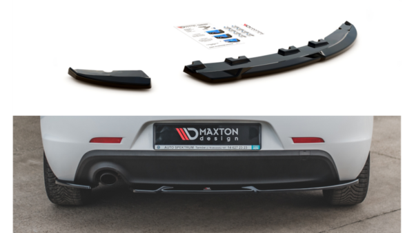 Splitter Alfa Romeo Giulietta Rear Side v.1 Gloss Black