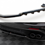 Splitter Alfa Romeo Stelvio Quadrifoglio Rear Central with Diffuser