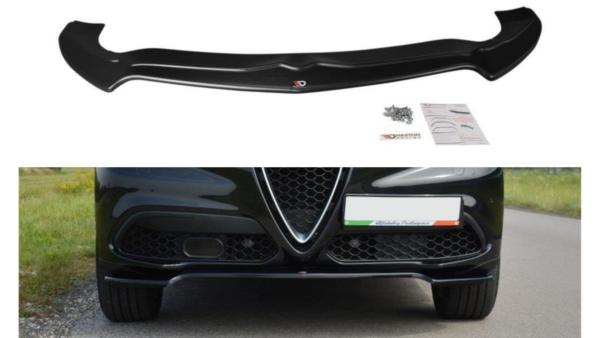 Splitter Alfa Romeo Stelvio Front v.1 Gloss Black