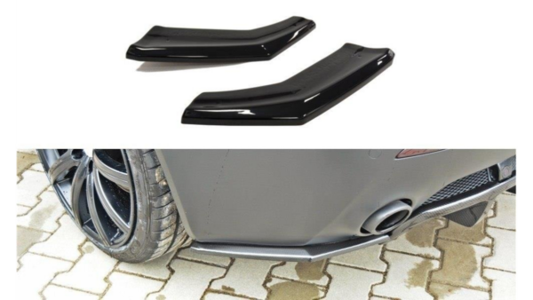 Splitter Aston Martin V8 Vantage Rear Side Gloss Black
