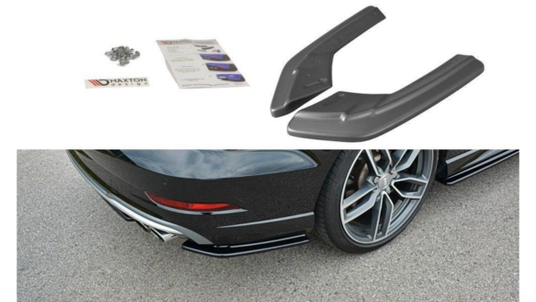 Splitter Audi A3 8V Facelift Rear Gloss Black