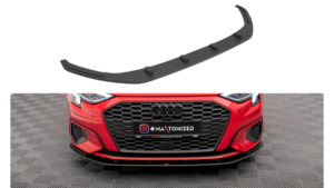 Splitter Audi A3 8Y Front Pro Black
