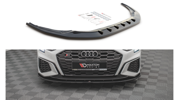 Splitter Audi A3 8Y S-Line Front v.1 Gloss Black