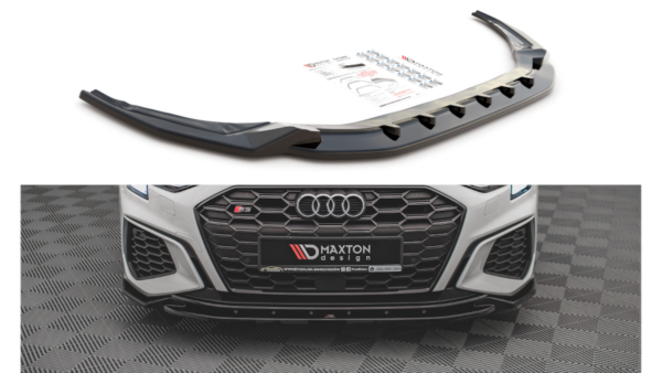 Splitter Audi A3 8Y S-Line Front v.2 Gloss Black