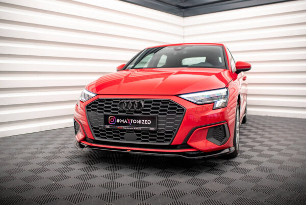 Splitter Audi A3 8Y Front v.2 Gloss Black