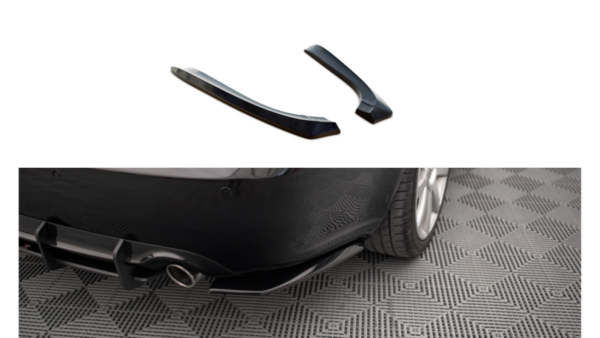 Splitter Audi A4 B7 Rear Side Gloss Black