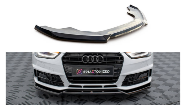 Splitter Audi A4 B8 Facelift Competition Front v.2