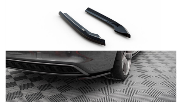 Splitter Audi A4 B8 Facelift S-Line Avant Rear Side v.2