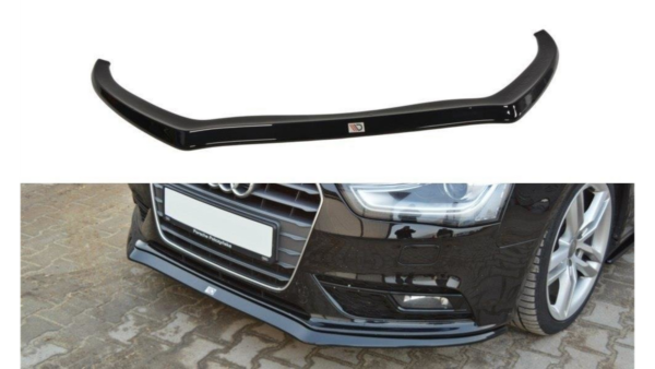 Splitter Audi A4 B8 Facelift Front v.2 Gloss Black