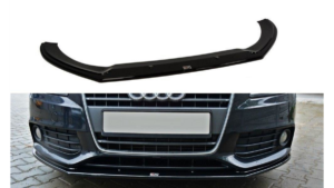 Splitter Audi A4 B8 Front v.2 Gloss Black