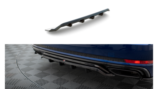 Splitter Audi A4 B9 Competition Rear Central with Diffuser
