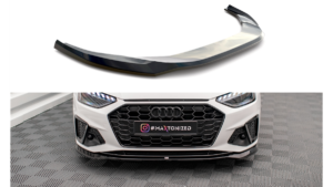 Splitter Audi A4 B9 Facelift S-Line Front v.2 Gloss Black