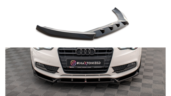 Splitter Audi A5 8T Facelift Front v.1 Gloss Black