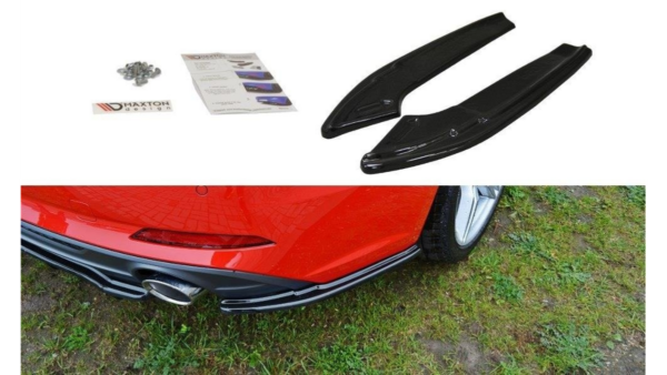Splitter Audi A5 F5 S-Line Rear Gloss Black