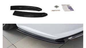 Splitter Audi A6 C7 Avant S-line Rear Side Gloss Black