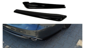 Splitter Audi A6 C7 S-Line Avant Rear Side Gloss Black