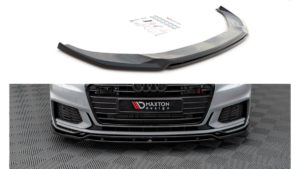Splitter Audi A6 C8 S-Line Front v.3 Gloss Black