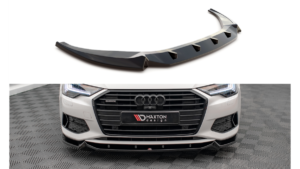 Splitter Audi A6 C8 Front v.2 Gloss Black