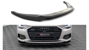 Splitter Audi A6 C8 Front v.3 Gloss Black