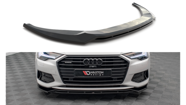 Splitter Audi A6 C8 Front v.3 Gloss Black