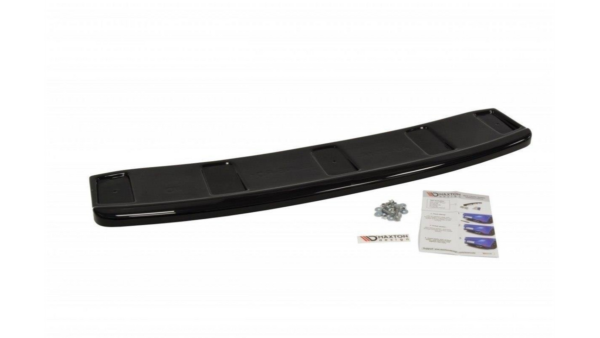 Splitter Audi A7 C7 Facelift S-Line Rear Central without Diffuser Gloss Black