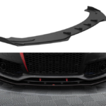 Splitter Audi A7 C7 Front Pro + flaps RS7 Look Black-Red