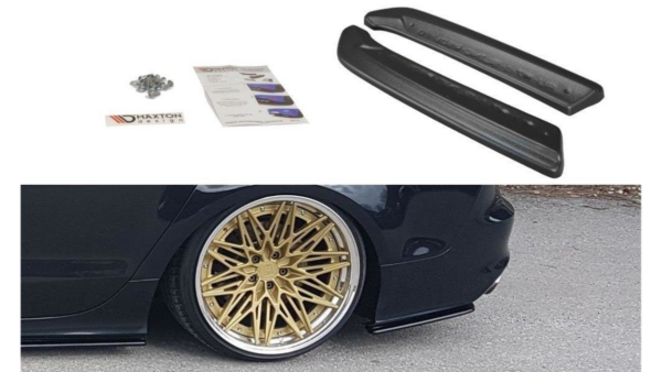 Splitter Audi A7 C7 S-Line Rear v.1 Gloss Black