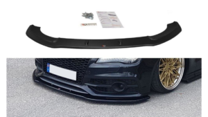Splitter Audi A7 C7 S-Line Front v.2 Gloss Black