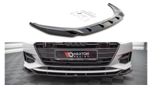 Splitter Audi A7 C8 Front v.1 Gloss Black