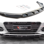 Splitter Audi A7 C8 Front v.2 Gloss Black