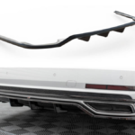 Splitter Audi A8 D5 S-Line Rear Central with Diffuser