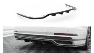 Splitter Audi A8 D5 S-Line Rear Central with Diffuser