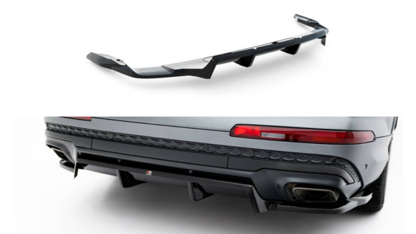 Splitter Audi Q7 S-Line Mk2 Facelift 2 Rear Central with Diffuser