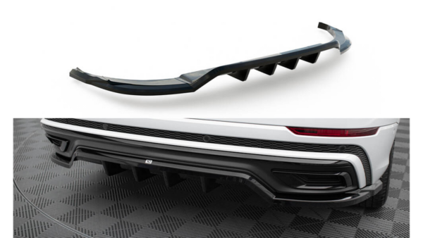 Splitter Audi Q8 4M S-Line Rear Central with Diffuser