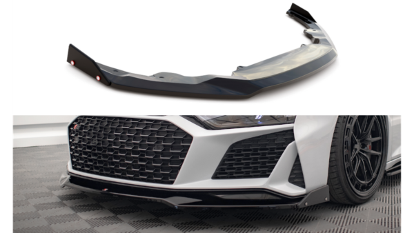 pol_pl_Splitter-Audi-R8-4S-Facelift-przod-v-3-flaps-Gloss-Black-276289_8.png Splitter Audi R8 4S Facelift Front v.3 + flaps Gloss Black