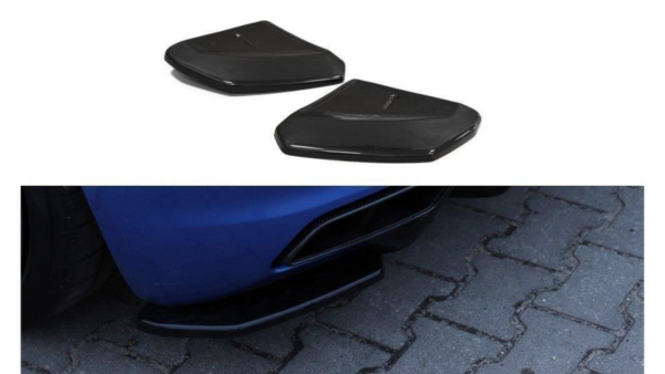 Splitter Audi R8 4S Rear Side Gloss Black