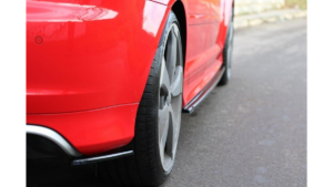 Splitter Audi RS3 8P Rear Side Gloss Black