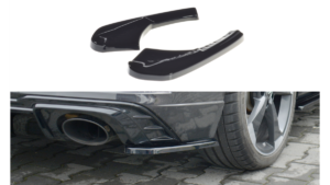 Splitter Audi RS3 8V Facelift Sportback Rear Side Gloss Black
