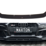 Splitter Audi RS3 8V Facelift Sportback Front v.1 Gloss Black