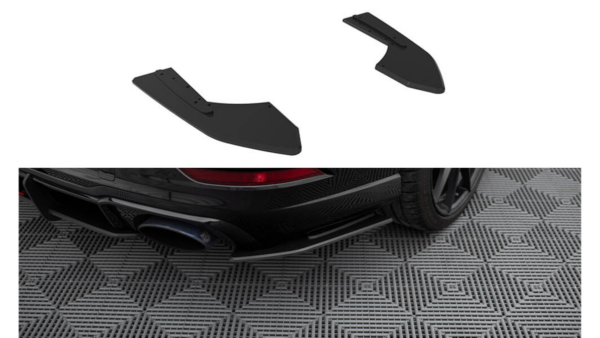 Splitter Audi RS3 8V Facelift Rear Side Street Pro Black-Red