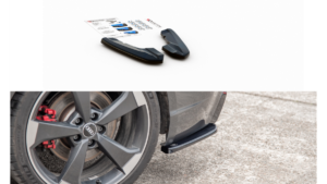 Splitter Audi RS3 8V Sportback Rear Side v.2 Gloss Black