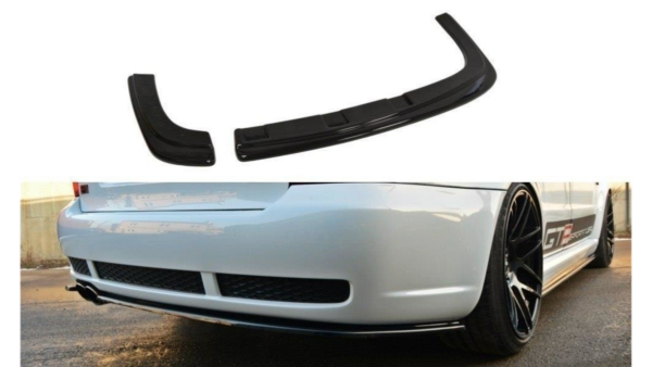 Splitter Audi RS4 B5 Rear Gloss Black