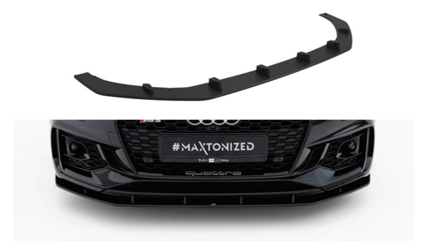 Splitter Audi RS5 F5 Front Street Pro Black