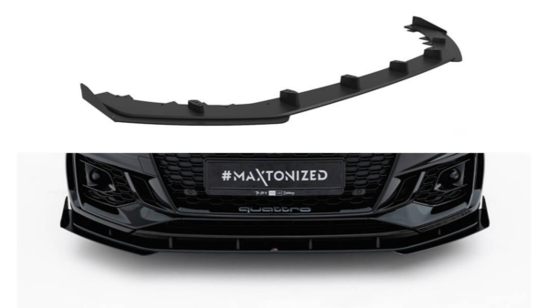 Splitter Audi RS5 F5 Front Street Pro Black + Gloss Flaps